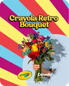 CRAYOLA FLOWERS