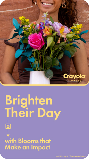 CRAYOLA FLOWERS