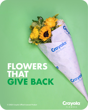 CRAYOLA FLOWERS